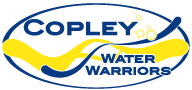 water warriors logo created for copley youth swim team by creative images graphic design
